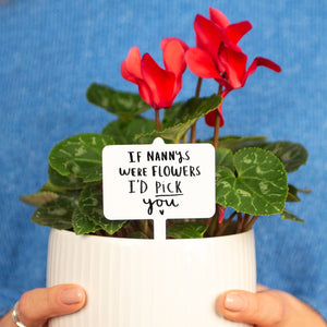 If Nanny's Were Flower's I'd Pick You' Plant Marker