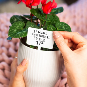 If Mum's Were Flower's I'd Pick You' Plant Marker