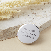 60th Birthday 1965 Sixpence Keepsake Coin Keyring