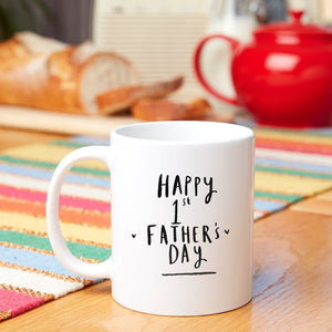 Happy 1st Father's Day Mug