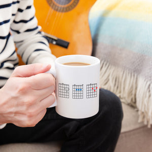 Dad' Guitar Chords Mug