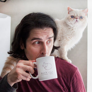 Best Cat Dad Mug