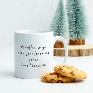 Christmas Wordle Mug