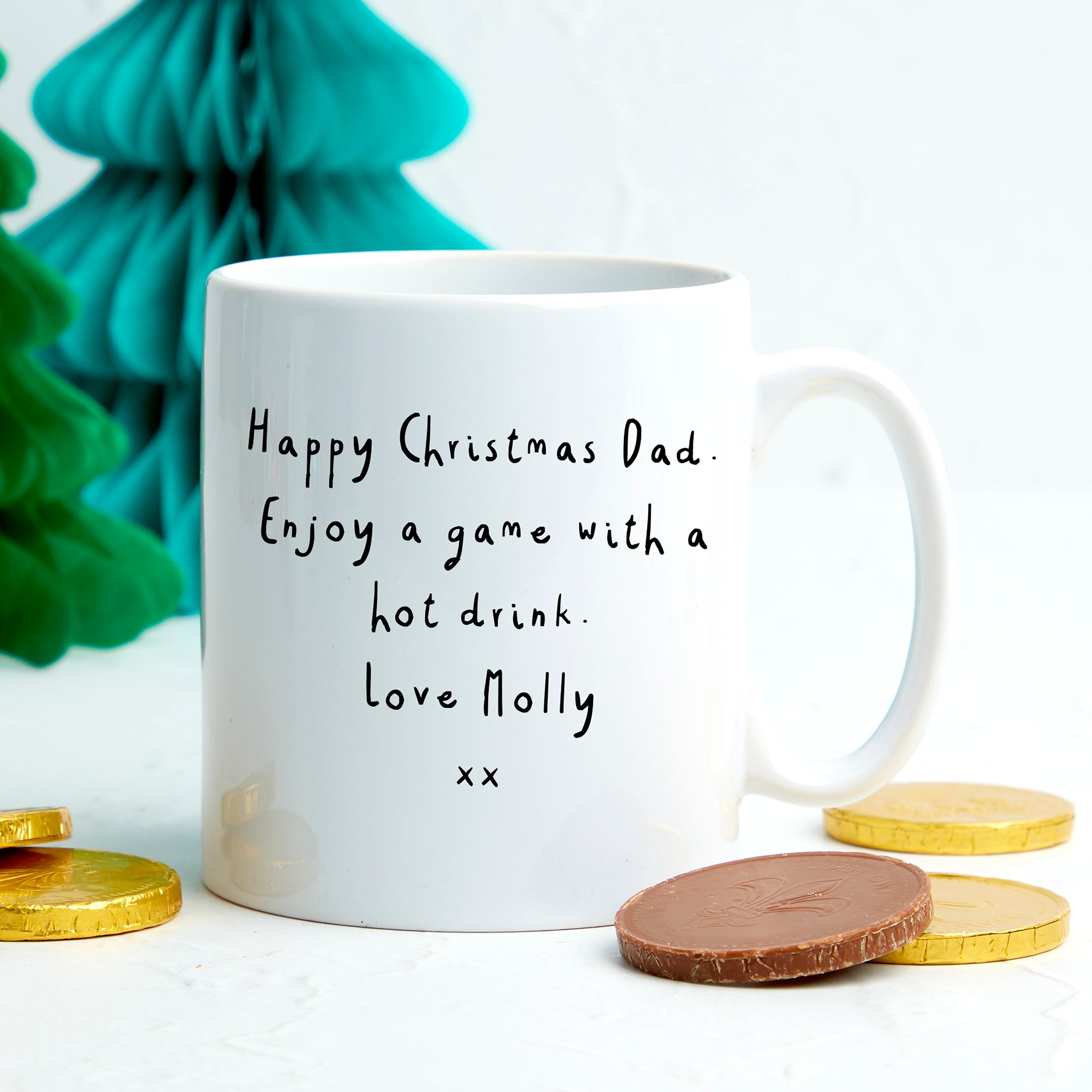 Wordle Game Mug For Daddy / Father's Day Gift By So Close