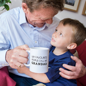 'My Favourite People Call Me Grandad Mug