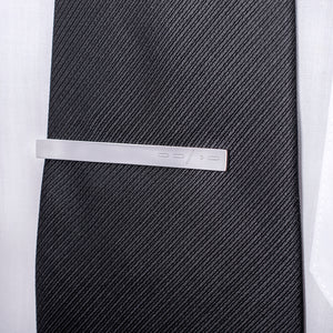 Morse Code Personalised Initial Tie Clip