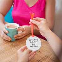 Best Friends Get Promoted To Godmother' Keepsake