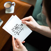 Dad I Am So Glad You're Mine' Greetings Card