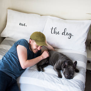 The Dog And Me Pillow Case Set
