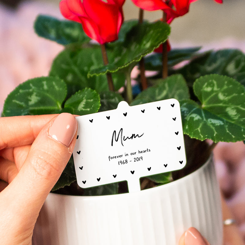 Forever In Our Hearts' Remembrance Plant Marker
