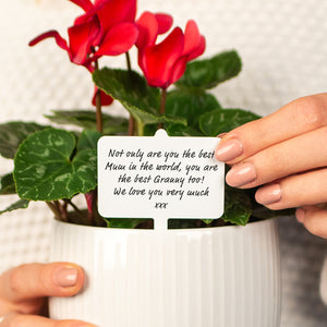 Personalised Message Mother's Day Plant Marker