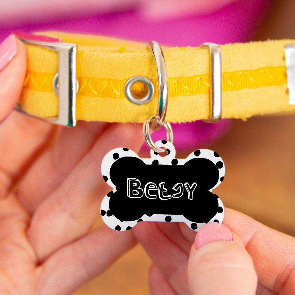 Matte black dog tag clearance