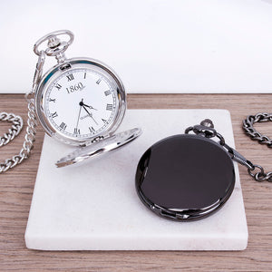 Grandads Time Is Special Time Personalised Pocket Watch