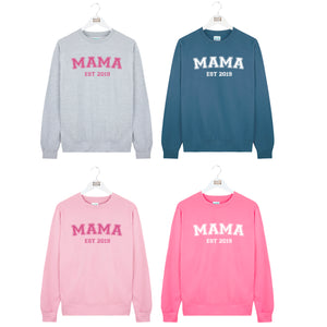 Personalised Mama Est Sweatshirt