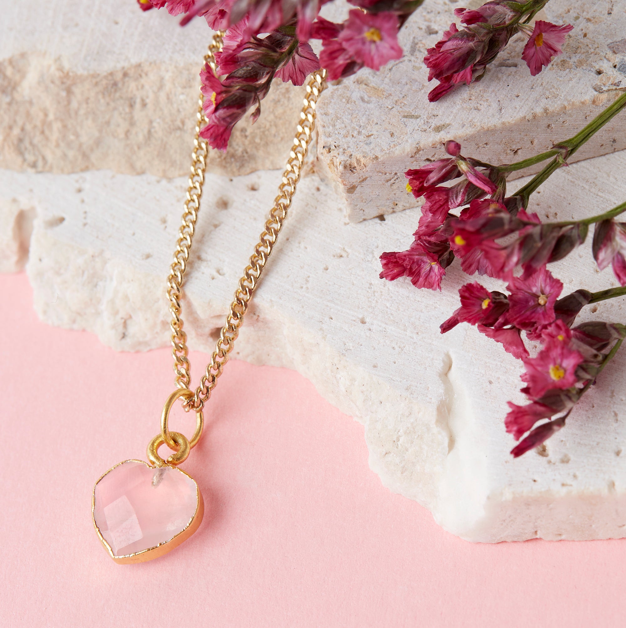Personalised online gemstone necklace