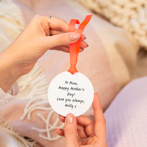 First My Mother Forever My Friend' Keepsake Decoration