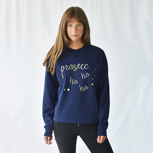 Prosecco Ho Ho Ho Unisex Christmas Jumper