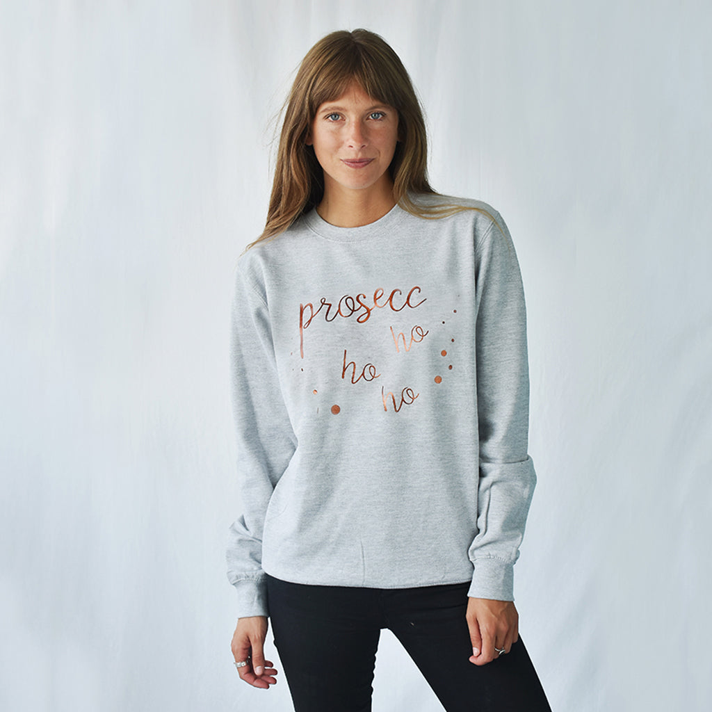 Prosecco Ho Ho Ho Unisex Christmas Jumper