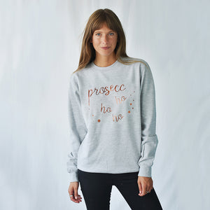 Prosecco Ho Ho Ho Unisex Christmas Jumper