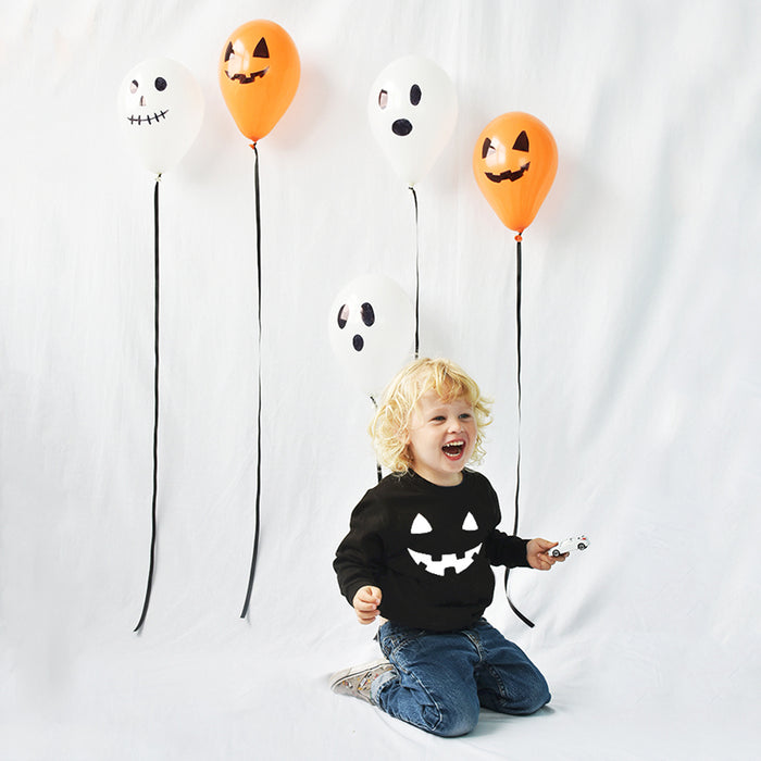 Pumpkin Face' Halloween Children's Jumper Sweatshirt