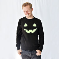 Pumpkin Face' Unisex Halloween Sweatshirt Jumper