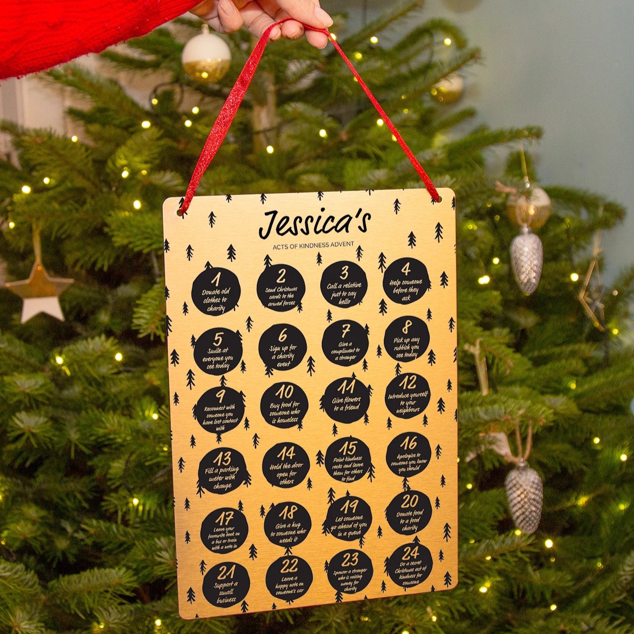 Customised advent calendars hot sale