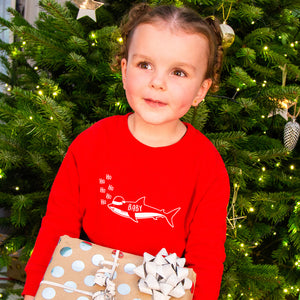 Children's Christmas Shark Jumper