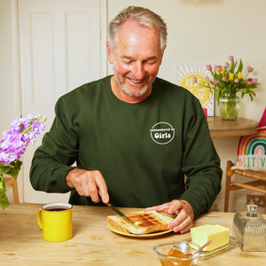 Outnumbered by Girls' Men's Sweatshirt