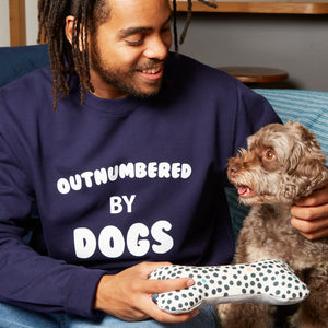 Outnumbered by Dogs Sweatshirt
