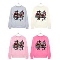 Personalised Growing Positively Since Sweatshirt