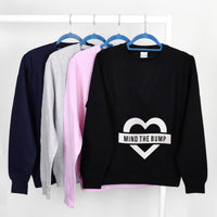 Mind The Bump' Mum To Be Maternity Sweatshirt