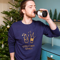 Christmas Spirits Funny Christmas Jumper Sweatshirt