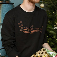 Adult Christmas Shark Jumper