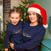 Adult Christmas Shark Jumper