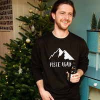 Piste Again' Ski Unisex Sweatshirt Jumper