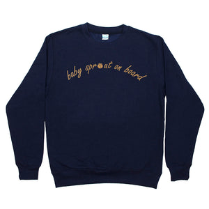 Baby Sprout On Board' Mum To Be Christmas Jumper