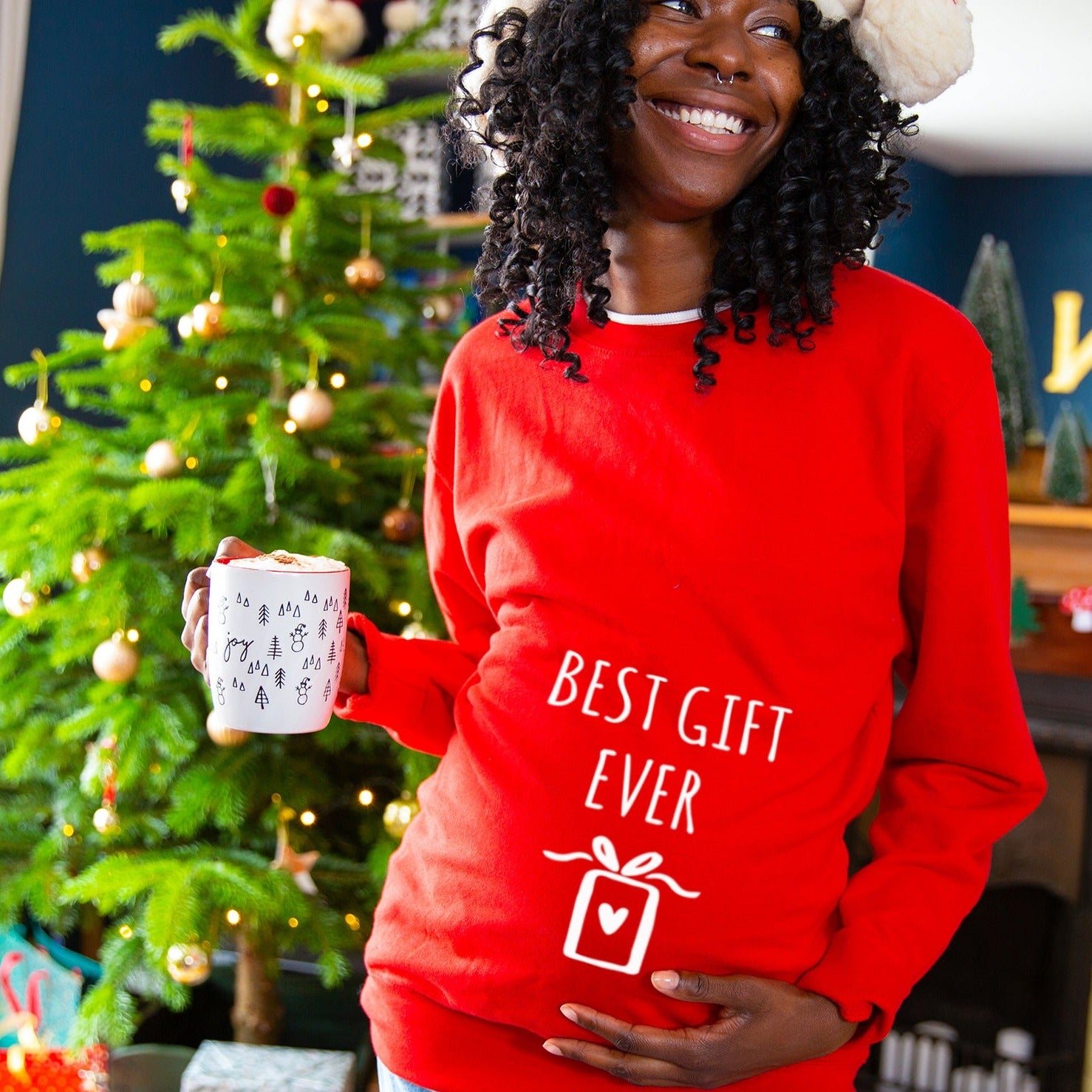Christmas maternity jumper clearance uk