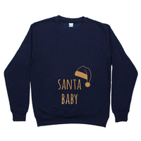 Santa Baby' Mum To Be Christmas Jumper Sweatshirt