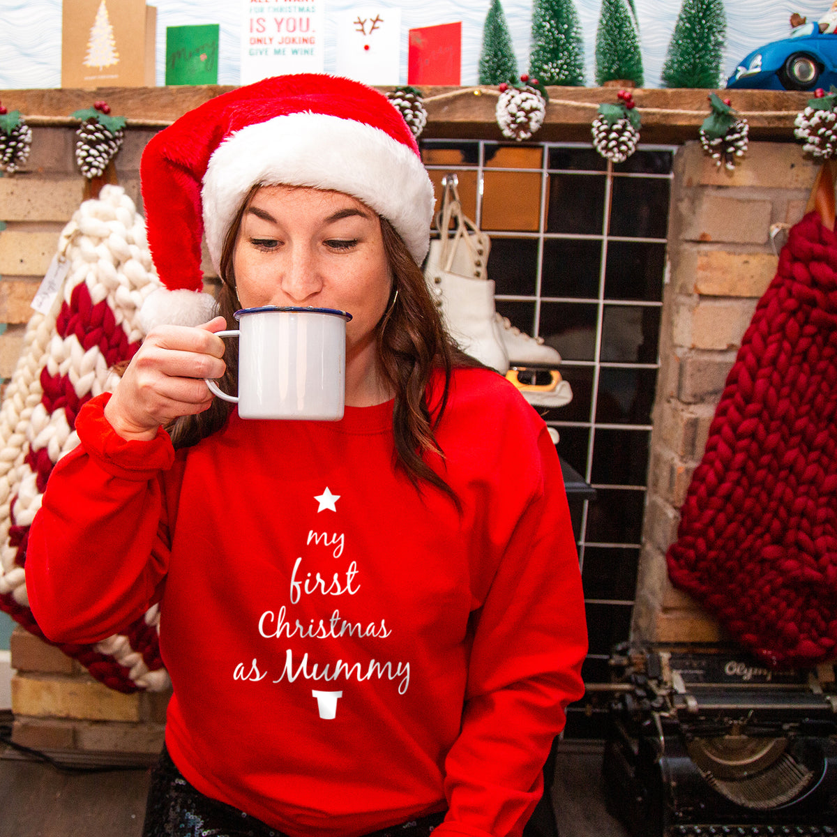 First Christmas As Mummy New Mum Christmas Jumper