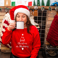 First Christmas As Mummy New Mum Christmas Jumper