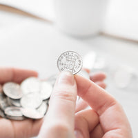 Sixpence 1965 60th Birthday Coin Cufflinks