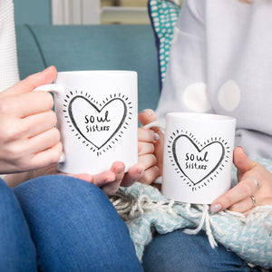 Soul Sisters' Friendship Mug Set