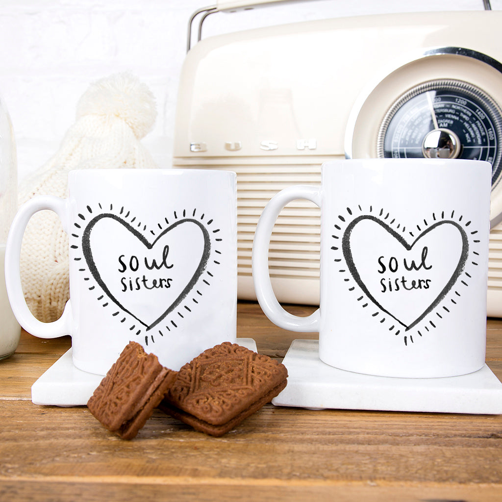Soul Sisters' Friendship Mug Set
