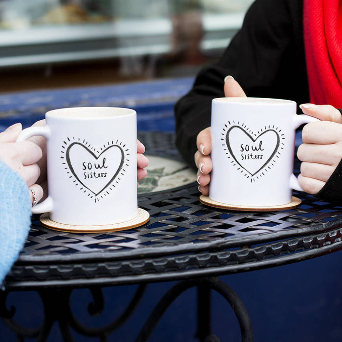 Soul Sisters' Friendship Mug Set