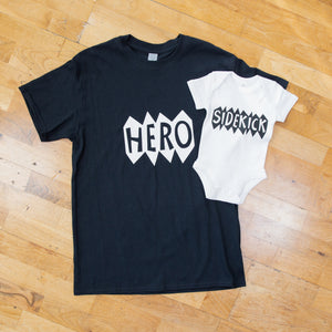 Daddy And Me Hero Sidekick T-Shirt And Babygrow Set