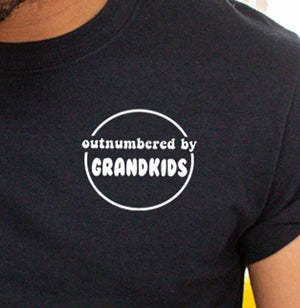 Grandad 'Outnumbered By Grandchildren' T-Shirt