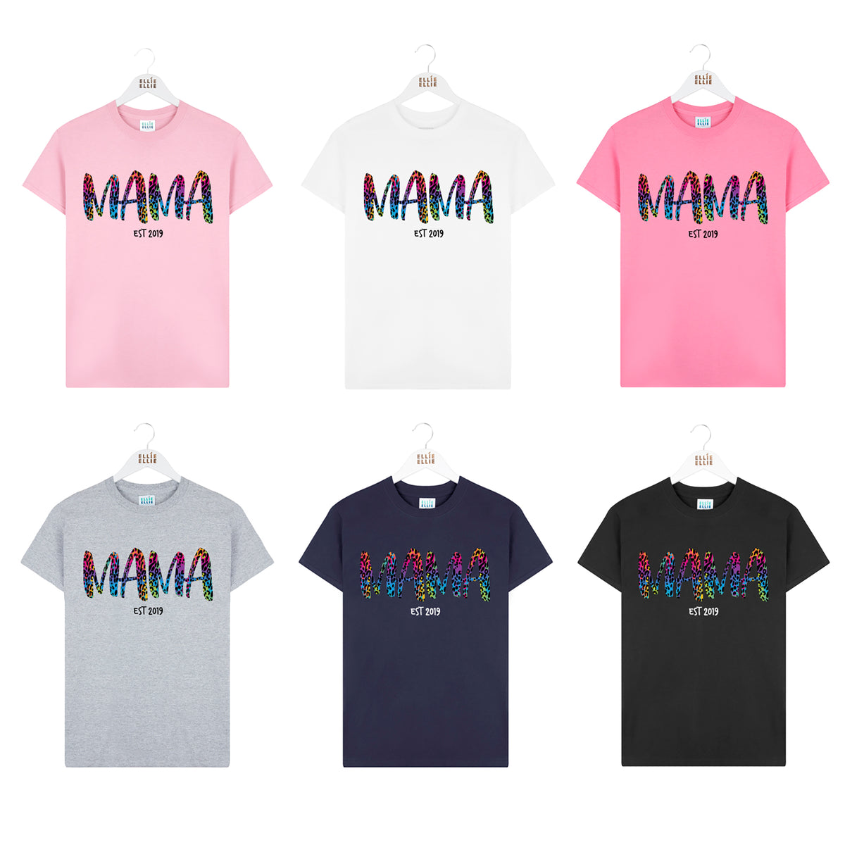 Personalised Mama Established T Shirt