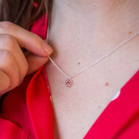 Paw Prints On Our Hearts' Pet Remembrance Necklace