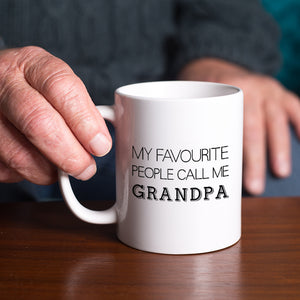 My Favourite People Call Me Grandpa Mug
