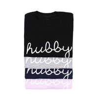 Couples 'Hubby and Hubby' Couples T-Shirt Set